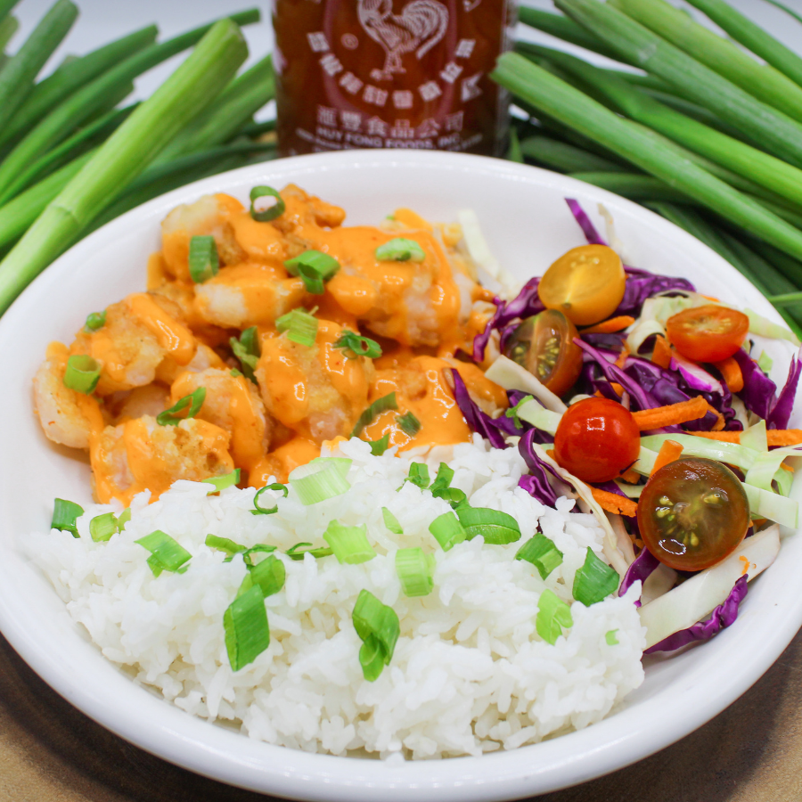 Bang Bang Shrimp and Rice Bowl