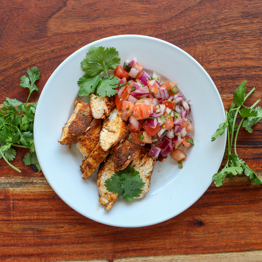 Lean Meal - Chorizo Chicken with Pico De Gallo