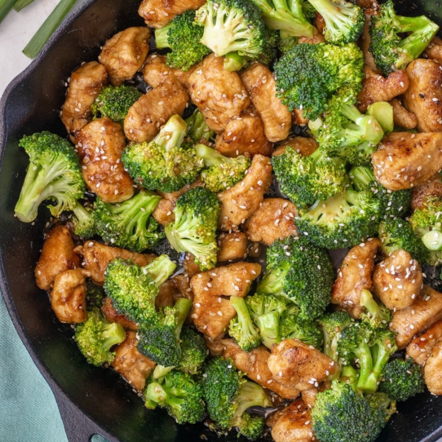 Lean Meal - Honey Sesame Chicken w/ Broccoli