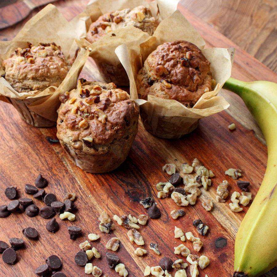 Banana Bread Protein Muffin