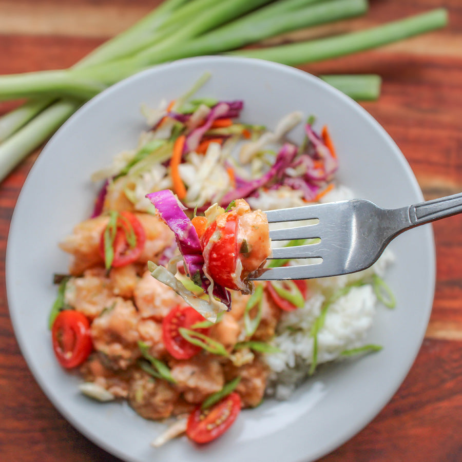Bang Bang Shrimp and Rice Bowl