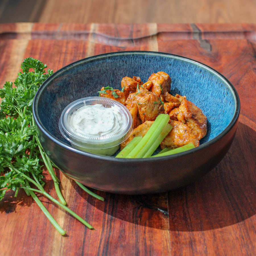 Lean Meal - Buffalo Chicken Bites with Celery and Ranch