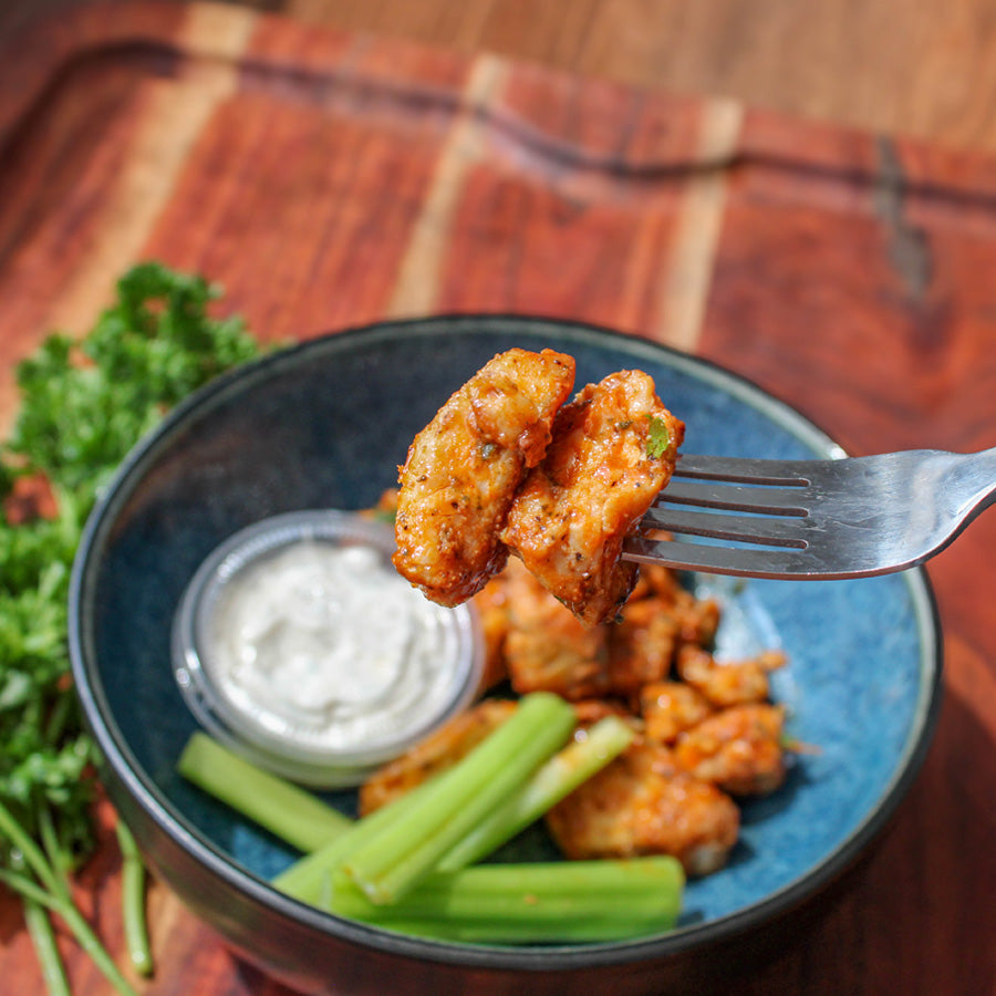 Lean Meal - Buffalo Chicken Bites with Celery and Ranch