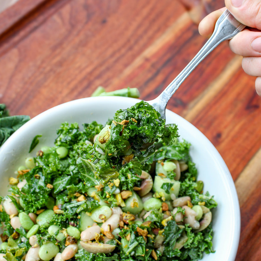 Plant Based - Lemon-Dill Pistachio Bean Bowl