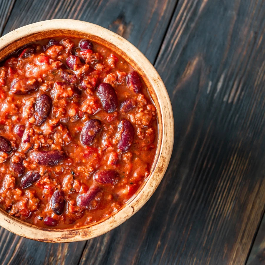 Roasted Garlic Maple Pork Chili