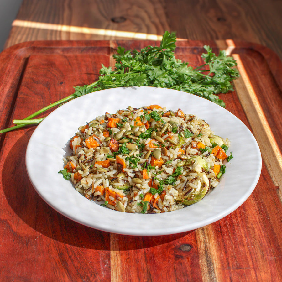 Plant Based - Roasted Harvest Salad w/ Maple-Sage Vinaigrette
