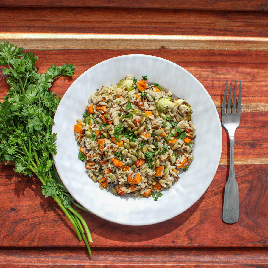 Plant Based - Roasted Harvest Salad w/ Maple-Sage Vinaigrette