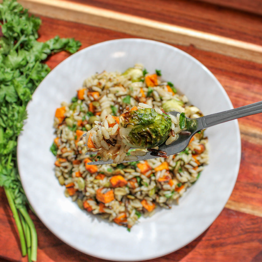 Plant Based - Roasted Harvest Salad w/ Maple-Sage Vinaigrette