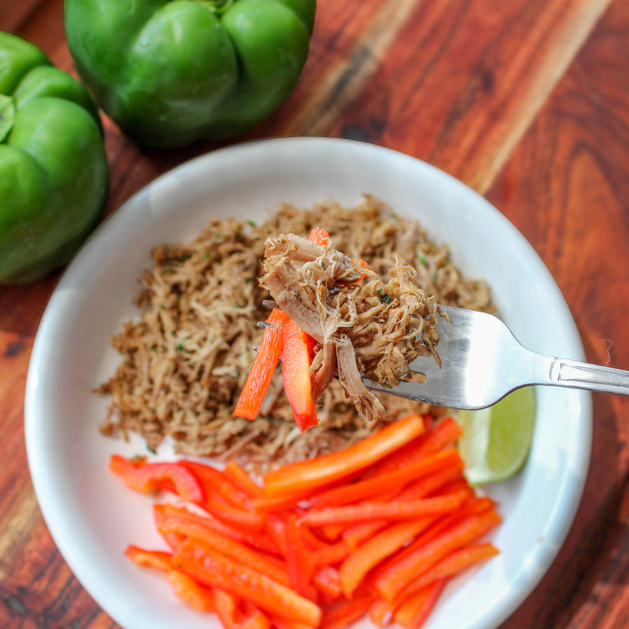 Lean Meal - Shredded Fajita Steak with Bell Peppers
